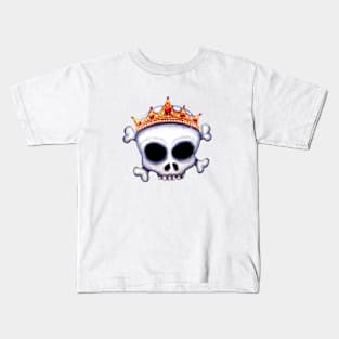 Drama Queen Skull Painting Kids T-Shirt